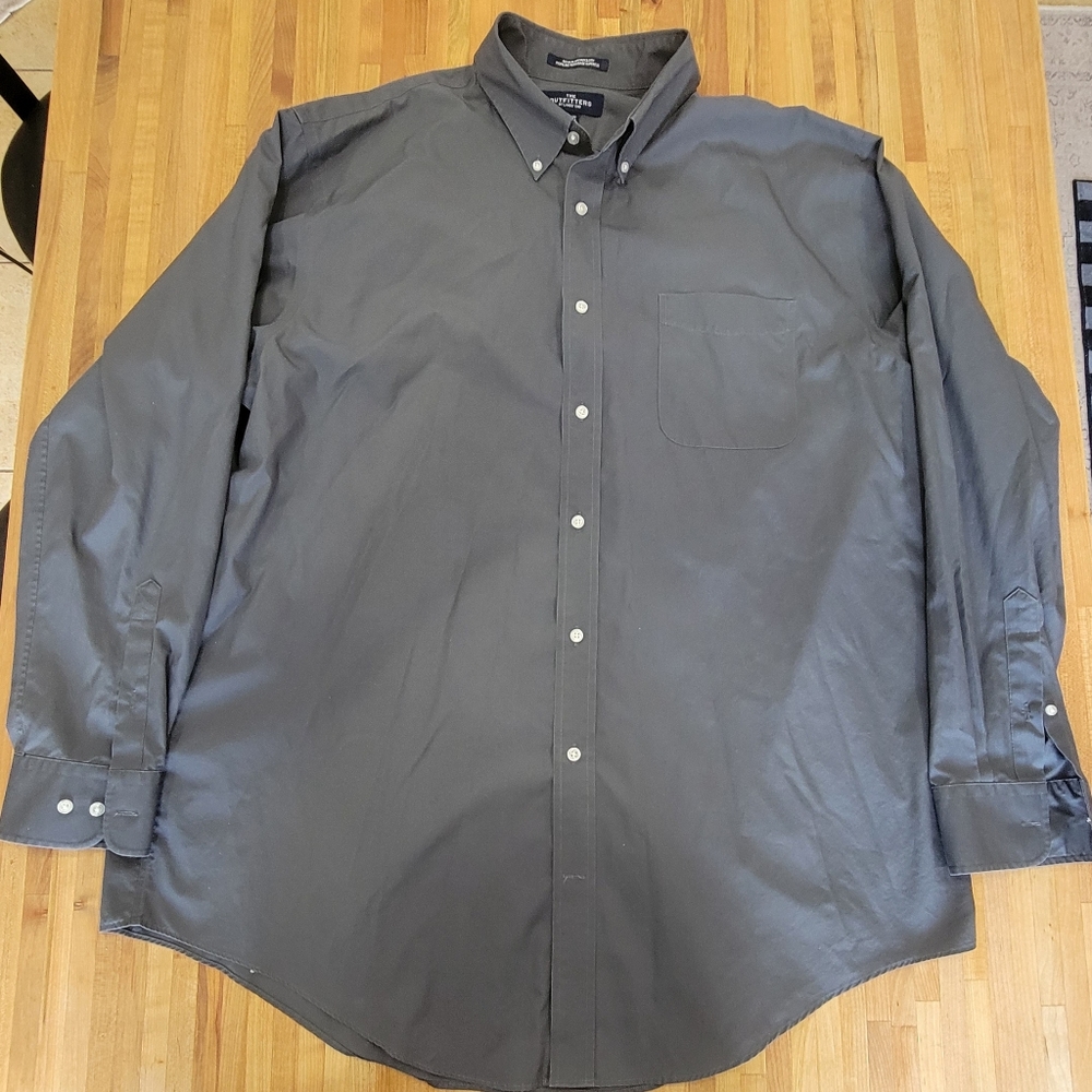 Mens Landsend Outfitters long sleeve 18/37 Tall shirt